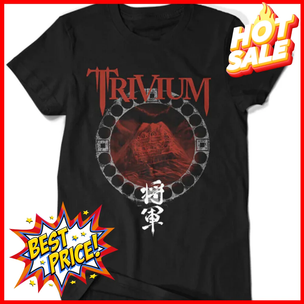 Rare Trivium Band Shogun Album Shirt Gift Funny Black S-5XL