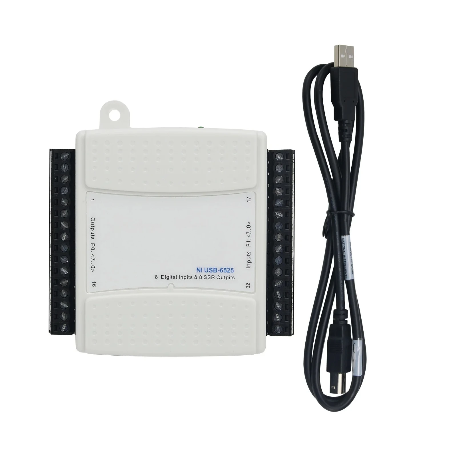 USB-6525 DAQ 779640-01 디지털 I/O 8 디지털 입력 및 8 SSR 출력 USB 데이터 수집 카드 (NI용)