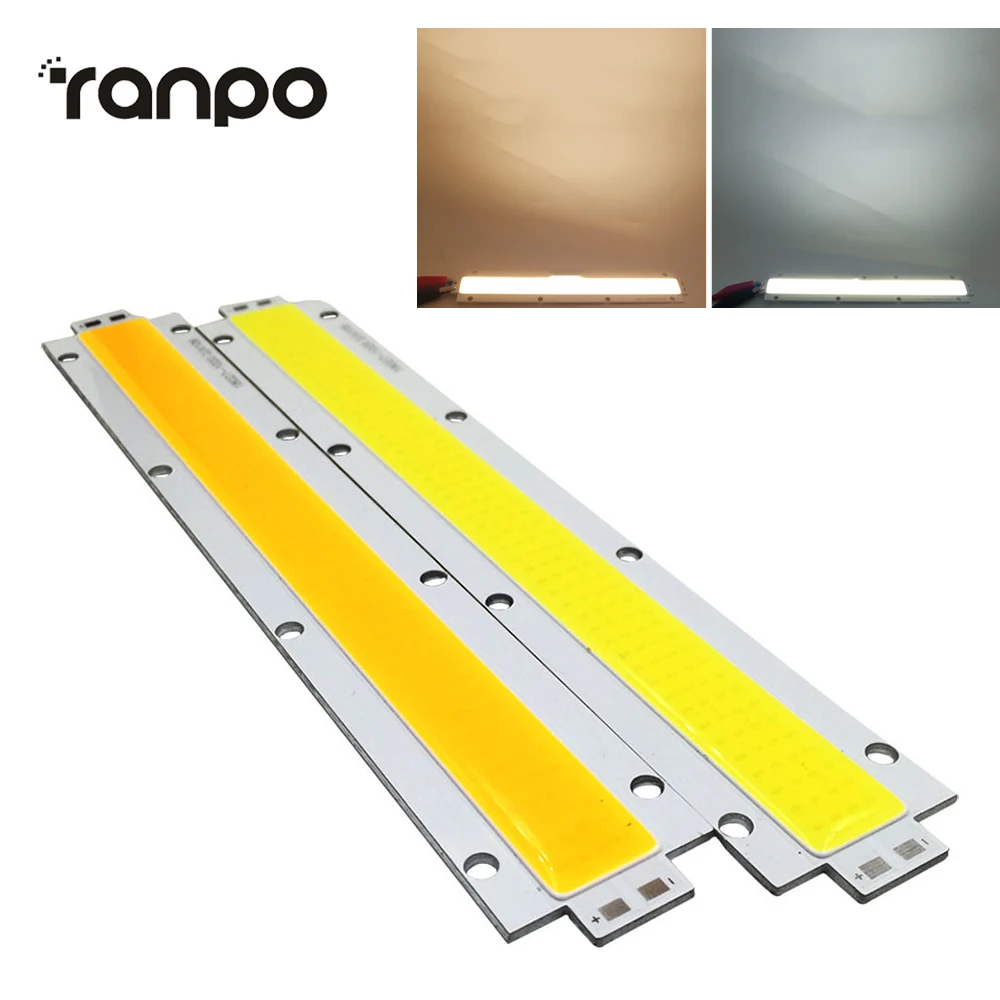 180*27MM 100W 50W 30V COB Chip do światło halogenowe LED zimny biały ciepły DIY lampa LED reflektor oświetlenie domu