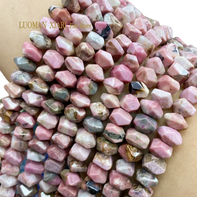 

6x11MM AAA Natural Red Rhodonite Gemstone Special Cut Loose Spacer Beads for Jewelry Making DIY Bracelet Earrings Accessories