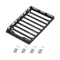 Metal Luggage Carrier Roof Rack for FMS EazyRC Arizona JEEP 1/18 RC Car Upgrade Parts DIY Accessories,1