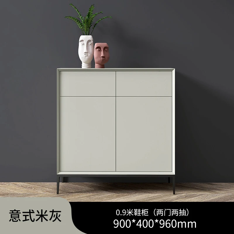 Peiqi Designer Organizer Schoenenkast Opbergruimte Mobiele woonkamer Luxe doos Mobiele schoenenplank Verticale Archivadores Ingang Bont