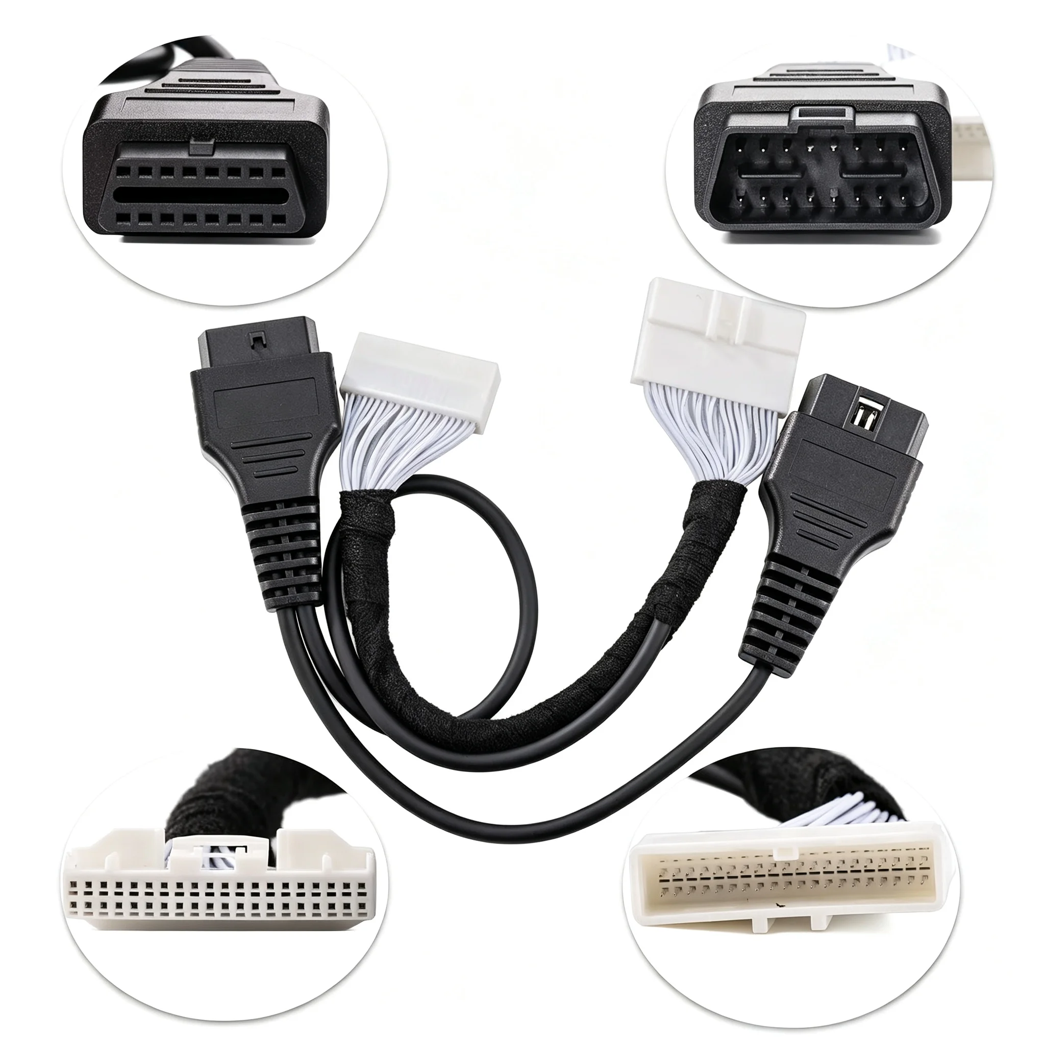 FP-30 30 Pin Diagnostic Cable for Toyota Compatible with 4A 8A-BA Key Programming Systems for Compatible Diagnostic Devices