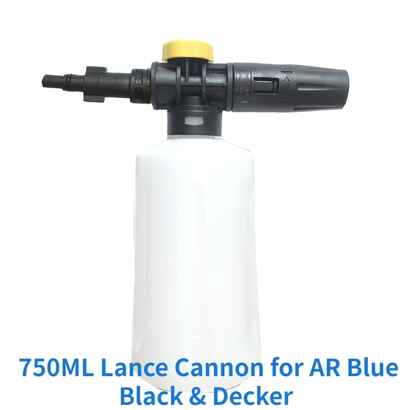 Snow Foam Generator Gun 750ML Lance Cannon for AR Blue Black & Decker Michellin Some of Europe Greenworks Pressure Washer