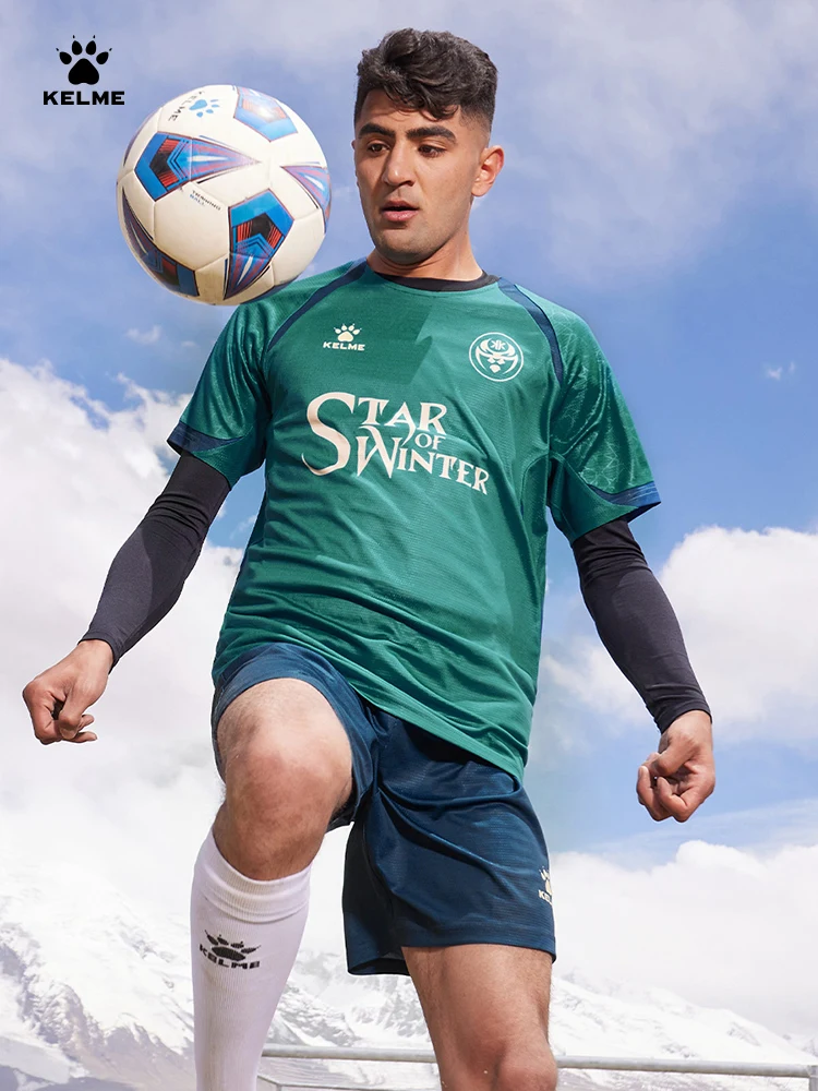 Kelme Men\'s Football Uniform Uniform Custom Soccer Jerseys Team Uniforms And Outdoor Sports Sets For Running