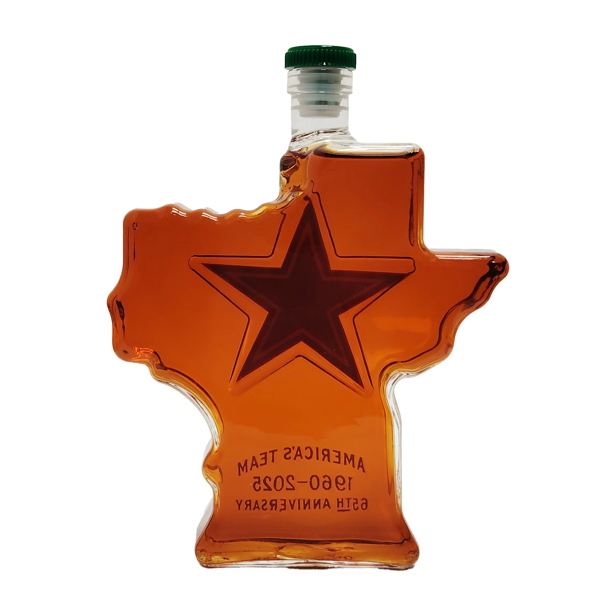 Juego de decantador de whisky para decantador del 65 ° aniversario de Dallas Cowboys para whisky, licor, escocés, ron, Bourbon, vodka,
