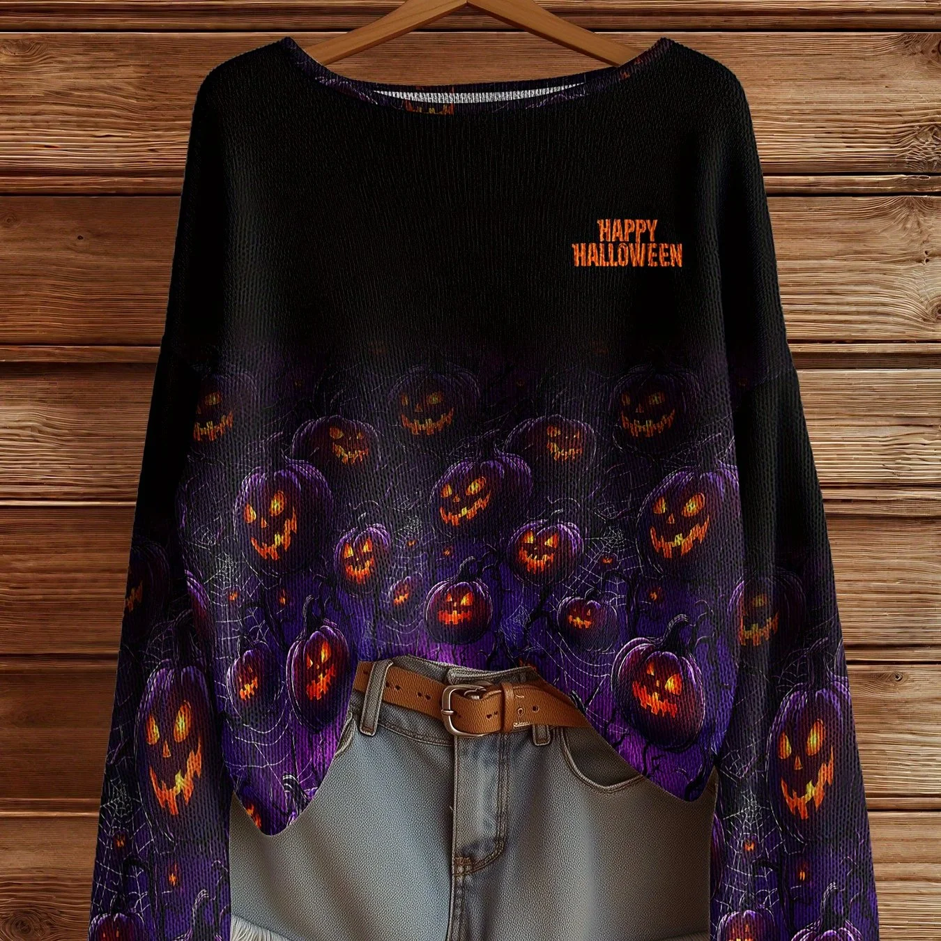 

Autumn Winter Knitted sweaters Halloween Vintage Fashion Lightweight Sweater Casual Streetwear jumpers for girls y2k Tops