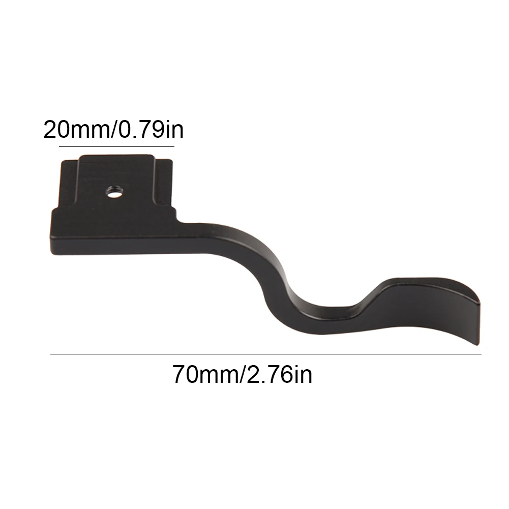 

Black Color Thumb-up Grip Camera Thumb Up Grip Hot Shoe Thumb Up Hand Grip for Sony A7 A7RII A7M2 A7SII A7R3 A7RIII A7M3 A9