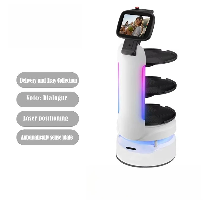 2026 Hot SellingHot Sale of the Year Delivery R obot Scanning Automatic Navigation Auto Return Food