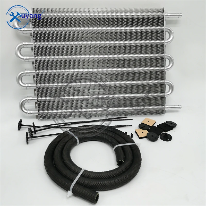 Auto Transmissão Oil Cooler, 6 Pipes, JF011E, RE0F10A, F4A232, Strength Oil Radiator para Hyundai, Mitsubishi, Nissan, Acessório