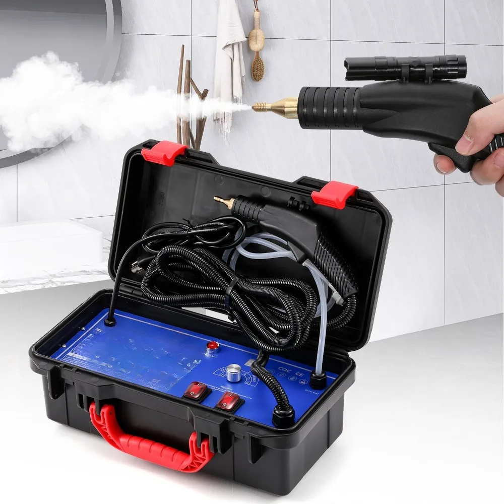 High Pressure Steam Cleaner,Steamer for Cleaning Grout Tile, Heavy Duty Portable Steamer Cleaner for Car Auto