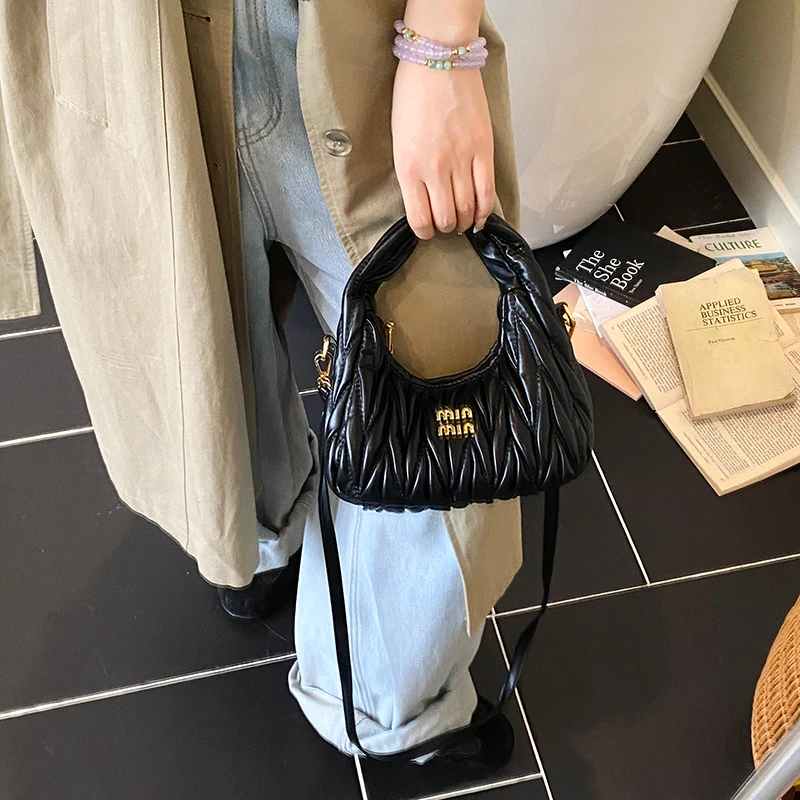 

Chic Designer Crossbody Bag For Women Luxury Leather Shoulder Tote Handbags Ladies Elegant Office Travel Fashion Accessory