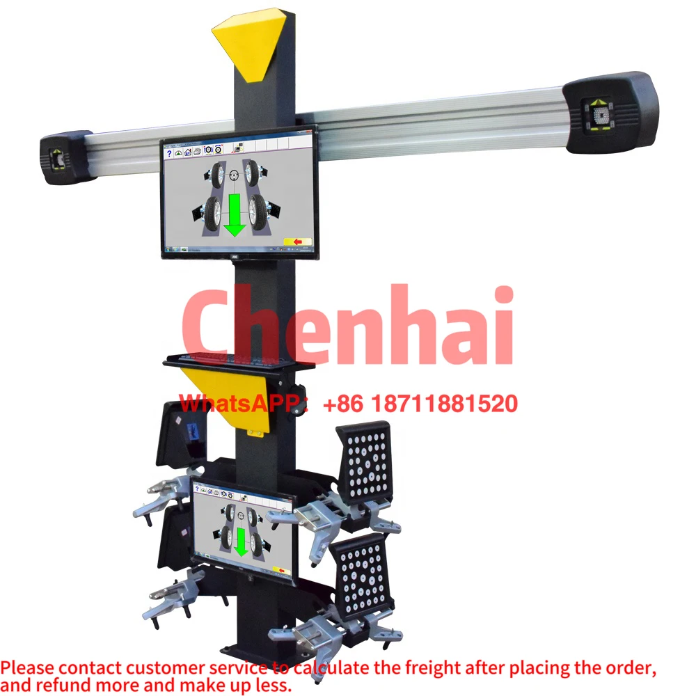 Hot Sale Double Screen 3d wheel alignment machine wheel alignment equipment