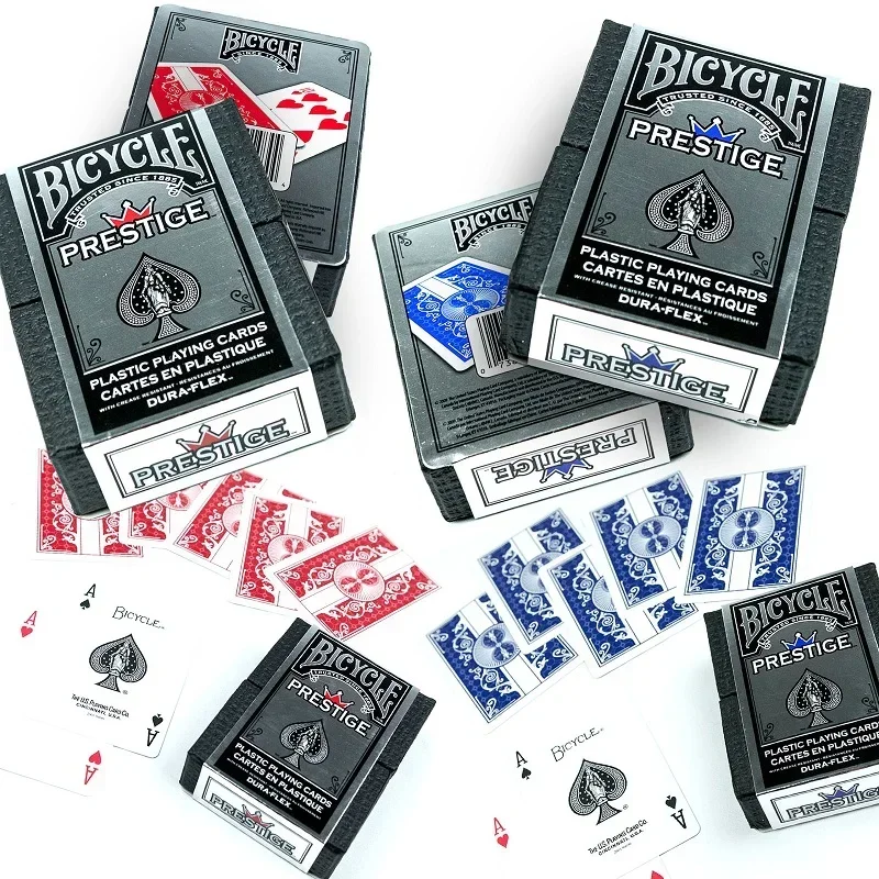 Bicycle Prestige Plastic Playing Cards Dura-Flex USPCC Deck Card Games Hobby & Collectibles Card Magic Magicians Prop Accessory