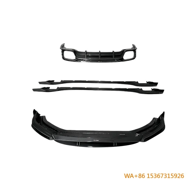 

Dry Carbon Fiber Small Body Kit for 2017-2022 4-Door Luxury Sedan Upgrade