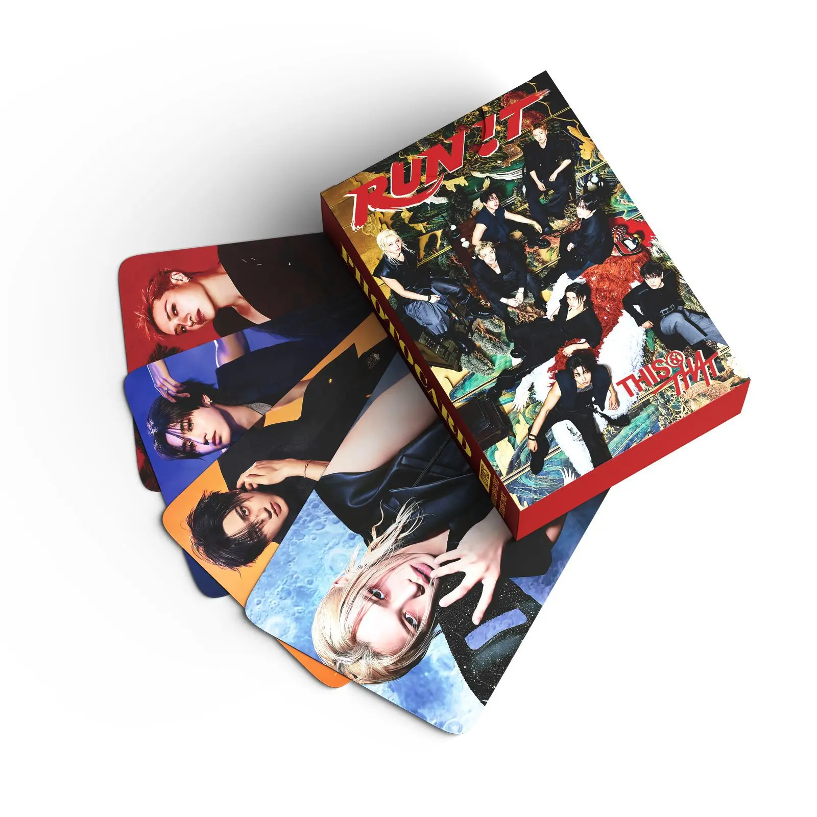 127 K-pop boy group mini photo cards, sticker cards, Lomo cards, fan support collectible cards, gifts image 4