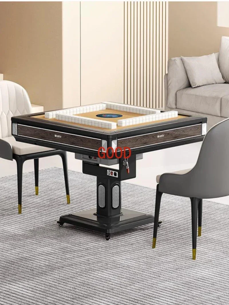 Усовершенствованный складной обеденный стол, мобильные развлечения, релаксация, столовая, стол для маджонга, бас-отопление, Mesa Comedor, мебель для дома LVMC