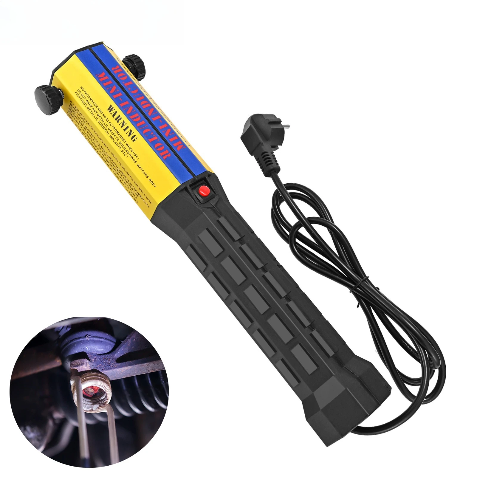 Magnetic Induction Heater 8 Coil Bolt Heat Removal Tool Kit 220V/110V Flameless Induction Heater Car Removal Repair Tool
