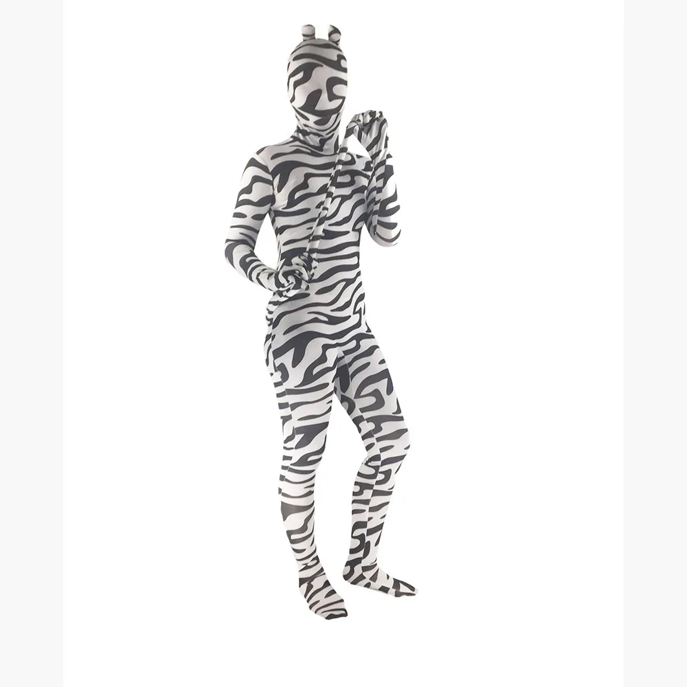 

2026 New Ebay Leica Animal Pattern Role Play Performance Costume Halloween Cosp High Waist Five-Quarter Pants Ladies Suit