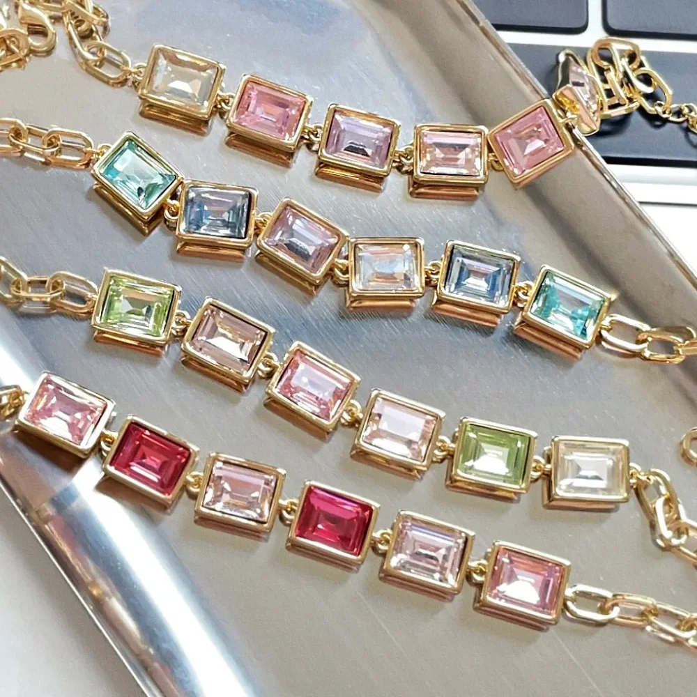 Different Colors Rectangle Shine Fancy Stones Crystals Nail Rhinestones K9 Fancy Diamond for Jewelry Garment Design