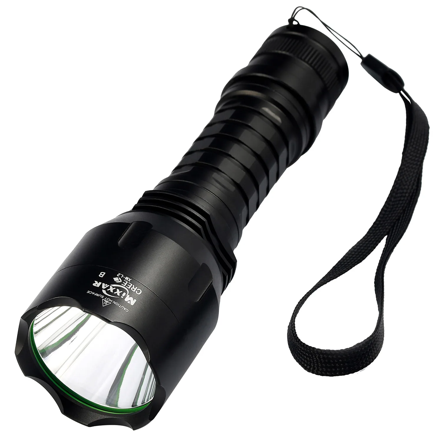 

ZK40 C8 LED Flashlight Tactical L2 Cold Natural White Light Rechargeable 18650 Battery Camp bright Lamp Torch Lanterna