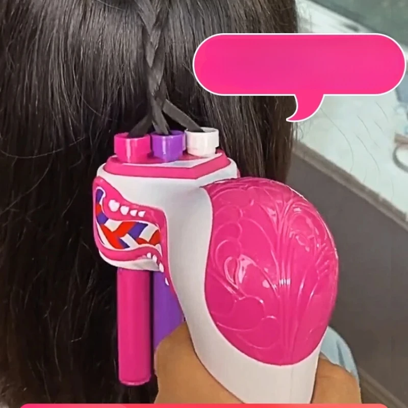 

Children's hair braiding artifact electric three strand Fried Dough Twists braid lazy hair braider automatic braid machine