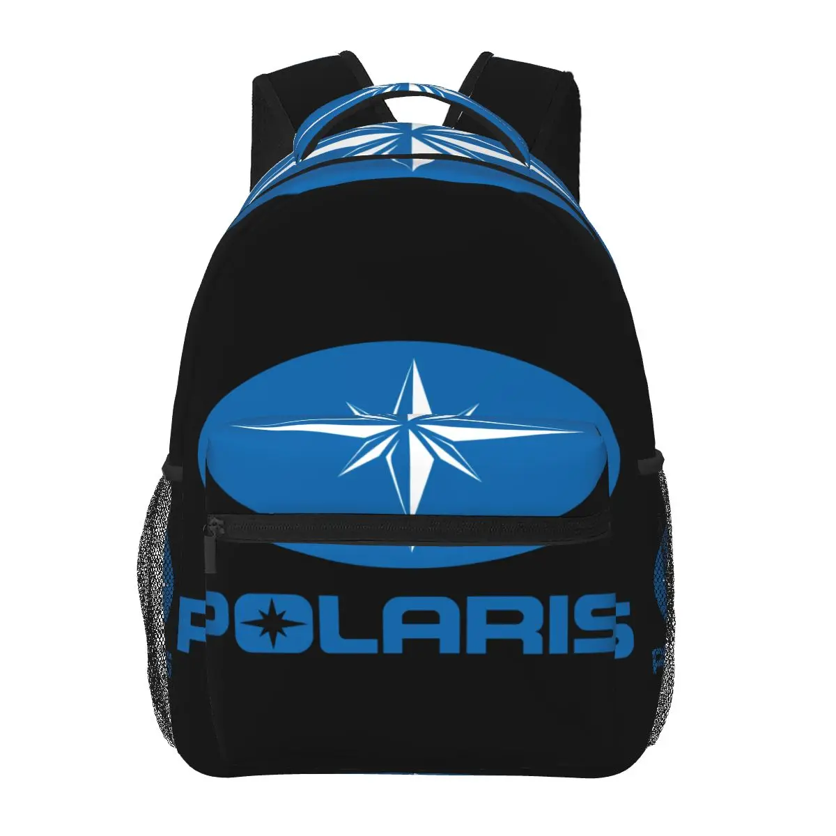 Polaris-mochila casual unisex com logotipo para estudantes, lazer, viagens, computador