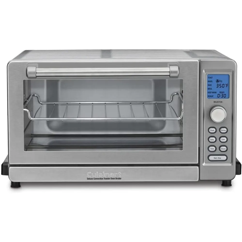 

TOB-135N Deluxe Convection Toaster Oven Broiler, Brushed Stainless, Silver