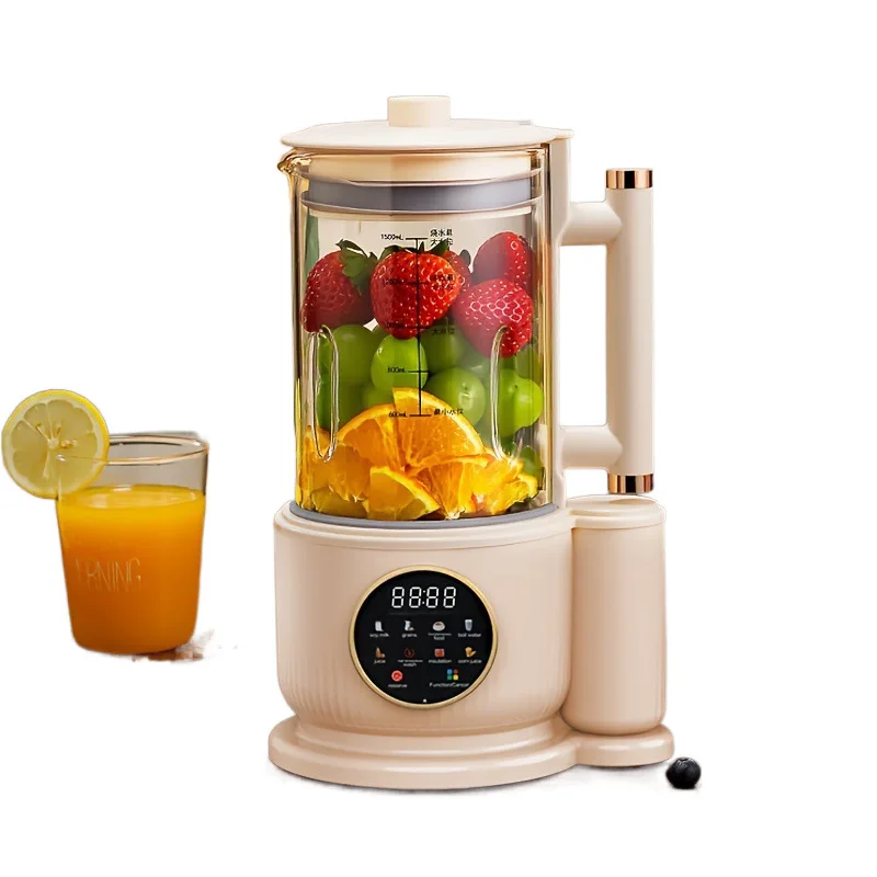 

110V-220V Fully Automatic Multifunctional Soy Milk Maker No-Filter Blender for 3-4 People Household Stock