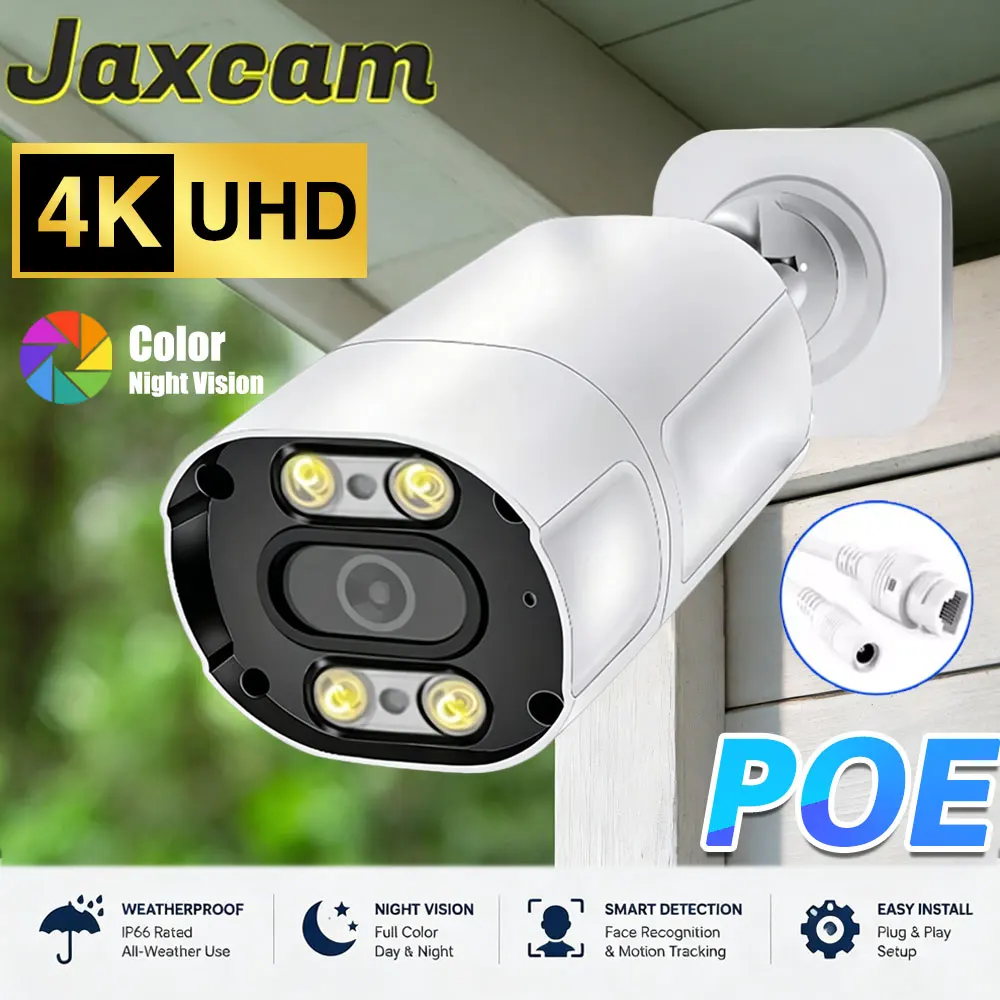 4k-8mp-audio-ip-security-surveillance-camera-poe-h265-outdoor-color-night-vision-waterproof-ip66-cctv-camera-p2p-home-for-nvr