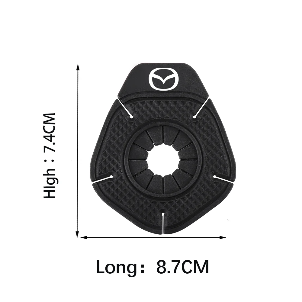 2Pcs Car Windshield Wiper Arm Bottom Hole Protective Cover For Mazda CX-3 Bk GL CX-8 CX-5 MS Speed 6 2 3 CX30 MX-5 Accessories