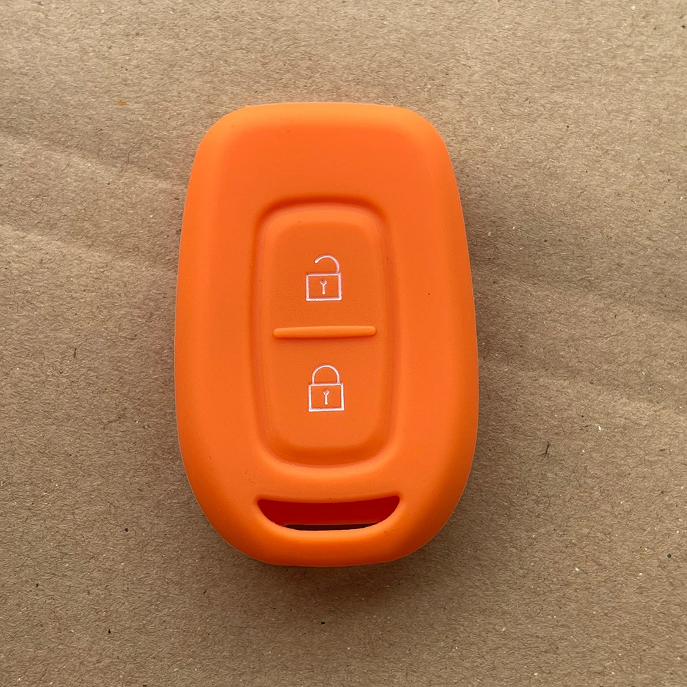 Silicone Car Key Cover FOB Case For Renault Duster dacia Scenic Master Megane Logan Clio Captur Keyless Rubber Protector