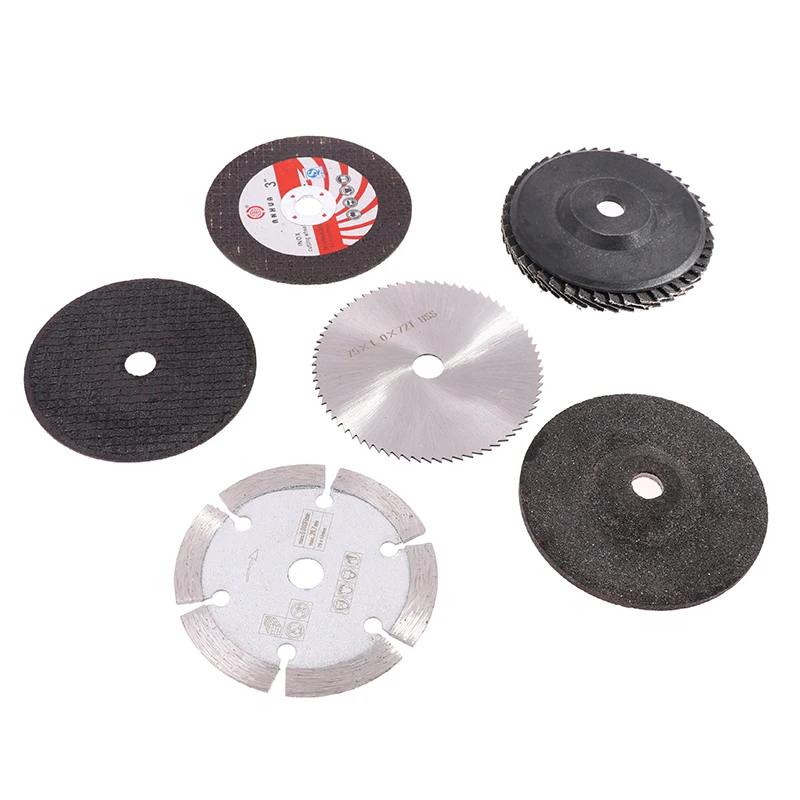 1/5/15PCS Mini disco da taglio mola circolare in resina 75mm per smerigliatrice angolare disco abrasivo in pietra d'acciaio taglio rettifica angolare