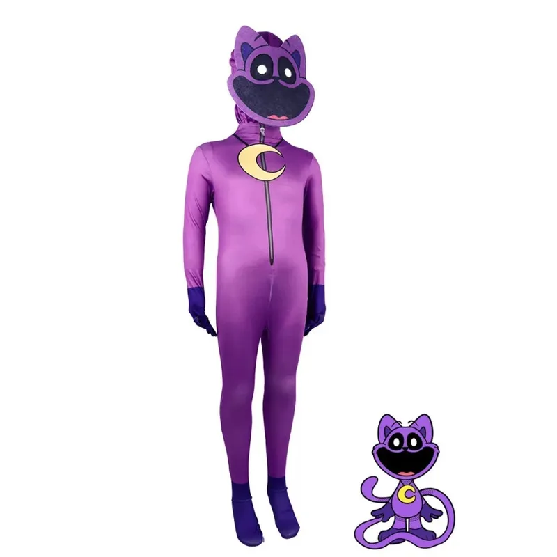 ชุดเสื้อผ้าป๊อปปี้ Yiyi ปี 2025 สำหรับผู้ใหญ่และเด็ก ชุดรัดรูปฮาโลวีน ชุดคอสเพลย์ ชุดจั๊มสูท ชุดบอดี้สูทเซ็กซี่ ขนาด 110