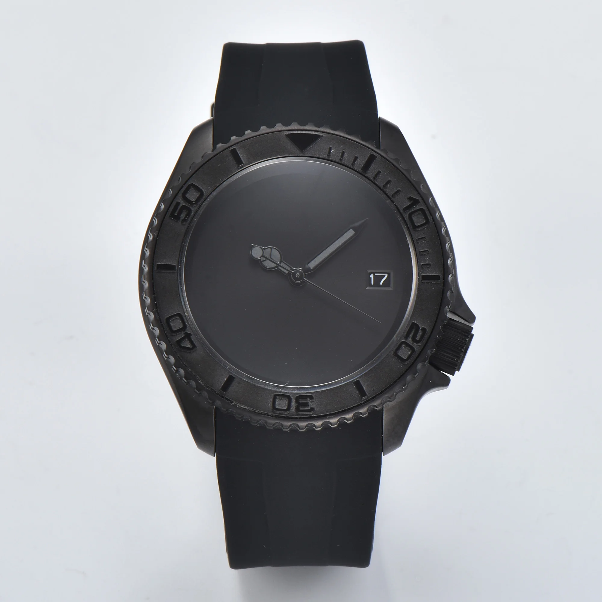 Customized Watch 40.5MM Automatic Mechanical Men Limited Edition Watch NH35 Movement Sapphire Glass 316L Stainless Steel Case DC