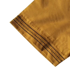 Herrenhemd mit Vintage -Ständer, bestickter Standard, Kurzarm, Erwachsenenkleidung, Einzelknopf, Nigerianer, garantiert, Sommer 8 Hauptverkäufe Nigeria Shirt - №3