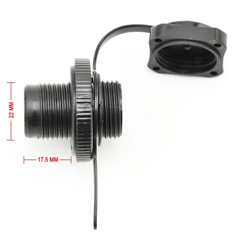 20/22มม.เรืออากาศวาล์ว Anti-Leak อัตราเงินเฟ้อสายปั๊มอะแดปเตอร์สำหรับเรือ Kayak Airbed เรือแคนูสระว่ายน้ำ raft Dinghy