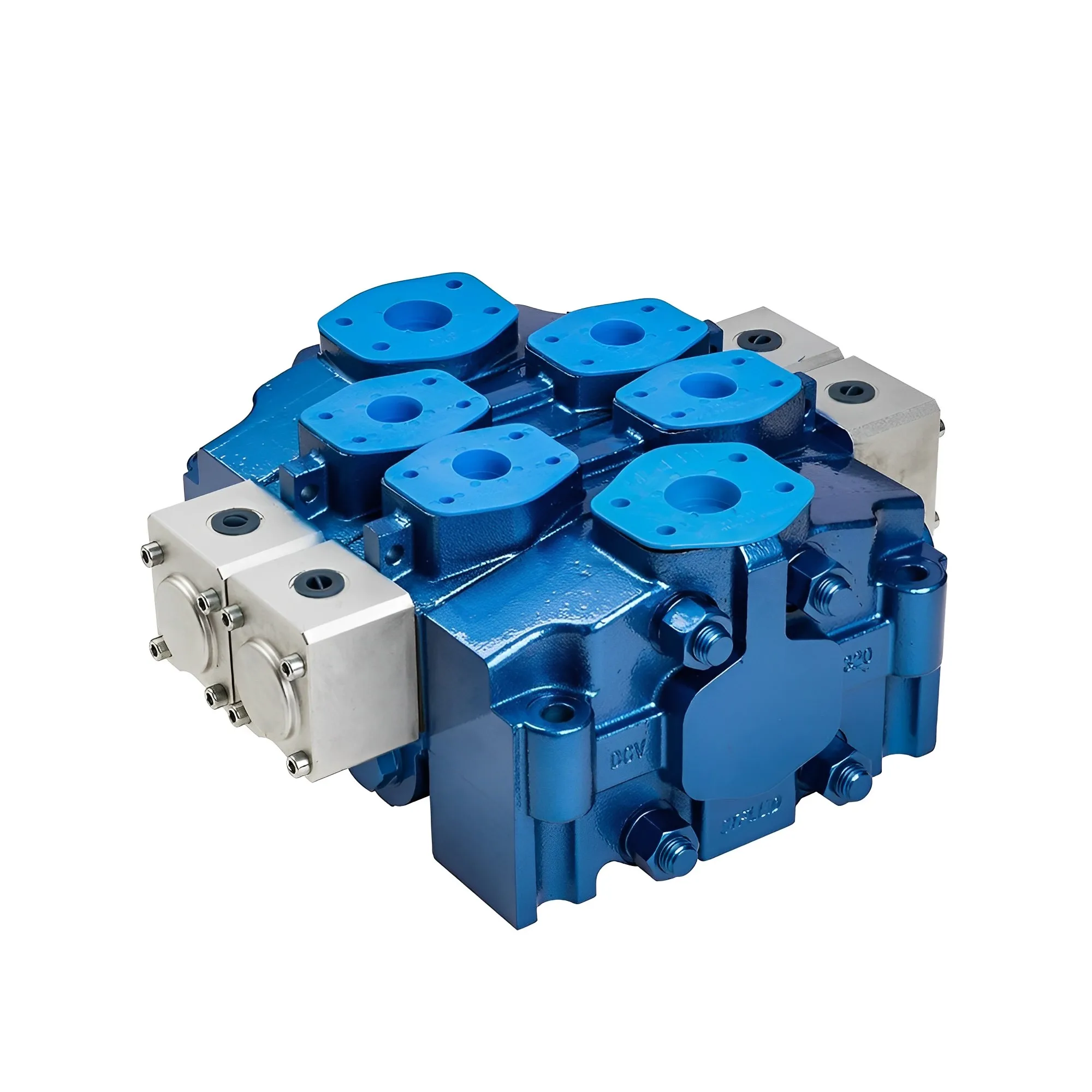 In de fabriek gemaakte proportionele klepstroomverdelerregelklep met hydraulische joysticks