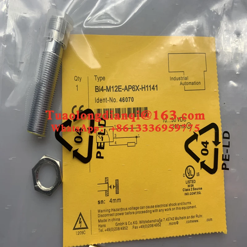 BI4-M12E-AP6X-H1141 BI2U-M12E-AD4X-H1144 Оригинальный оригинальный датчик приближения