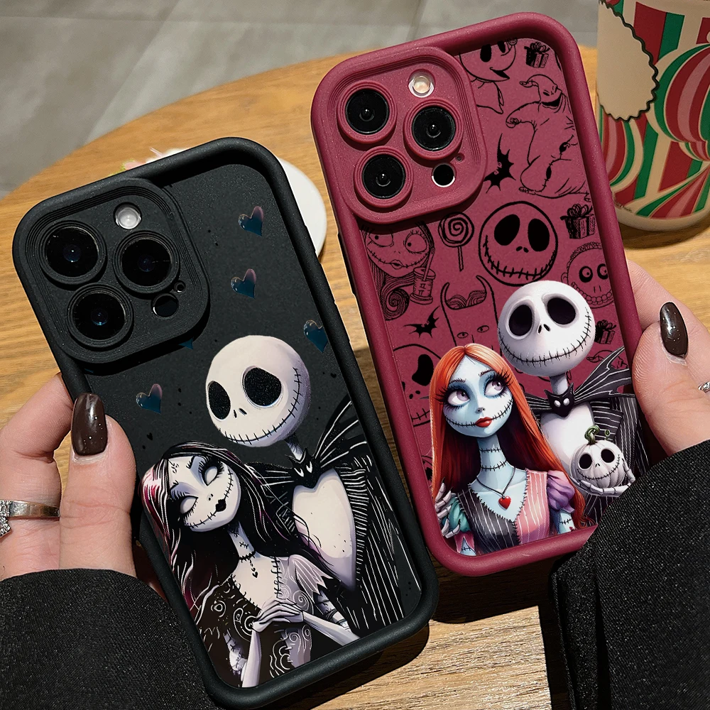 Corpse Bride Skeleton Love Phone Case for OnePlus Nord CE 4 Ace 3 NordCE 2 2V Lite 8T 4G 5G Soft Shockproof Cover Capa Funda