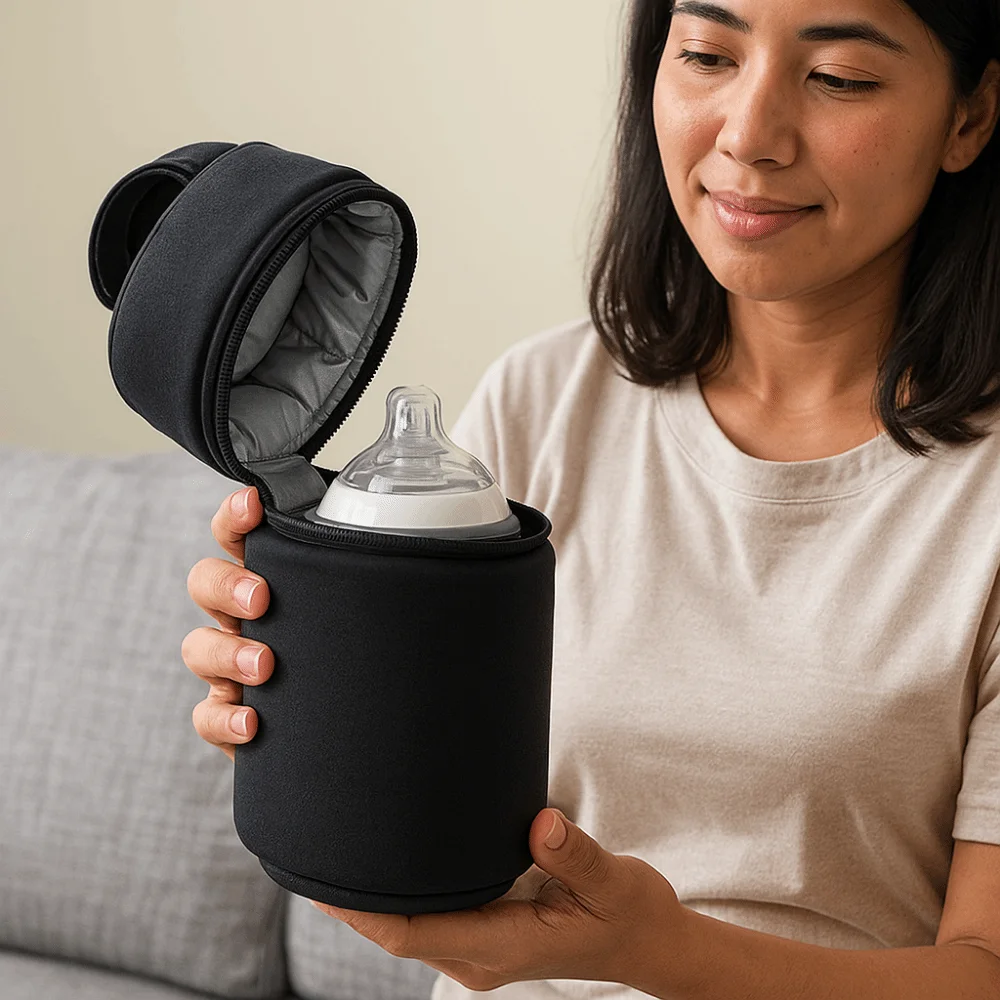 

Lightweight Anti-Shock Milk Warmer Bottle Bag Waterproof Scratch Protection Insulation Bag Portable Thermal Mommy Bag Travel Use