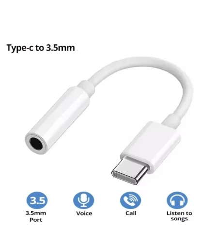USB Typ C auf 3,5 Klinke Kopfhörer Adapter USB-C 3,5 mm Audiokabel Konverter für IPhone 15 15 Pro MAX Samsung Galaxy Huawei Xiaomi