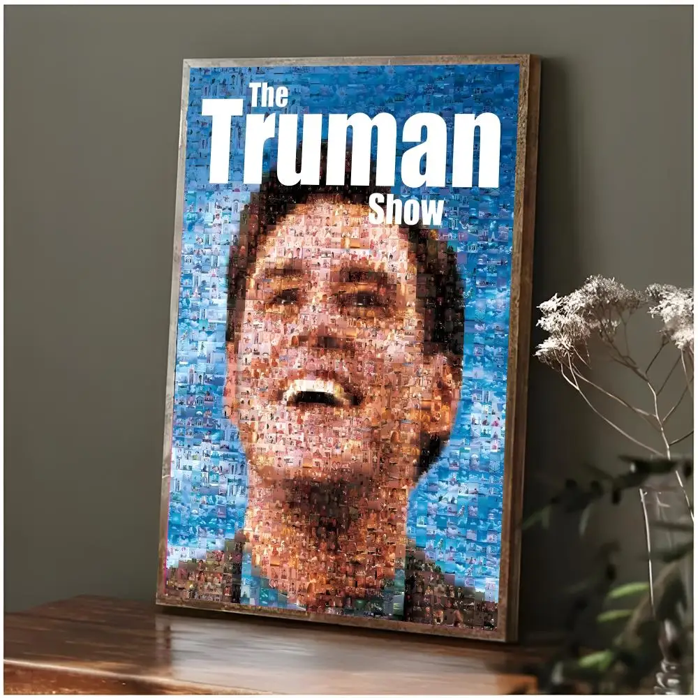 Thought-Provoking Movie T-The Truman Show Poster Modern Wall Art Bedroom Living Room Print Unframed