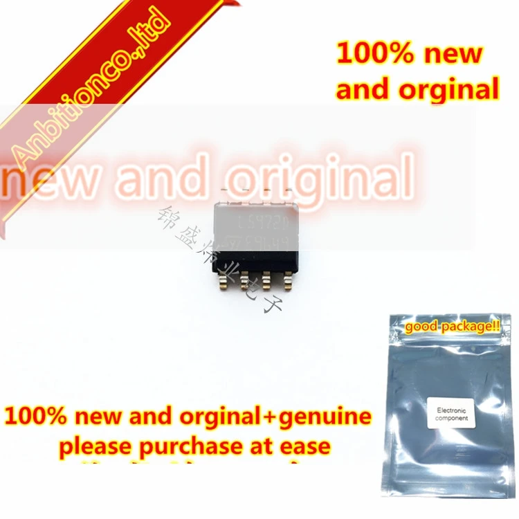 5pcs  100% new and orginal L5972D013TR L5972D SOP8 2A SWITCH STEP DOWN SWITCHING REGULATOR in stock connection