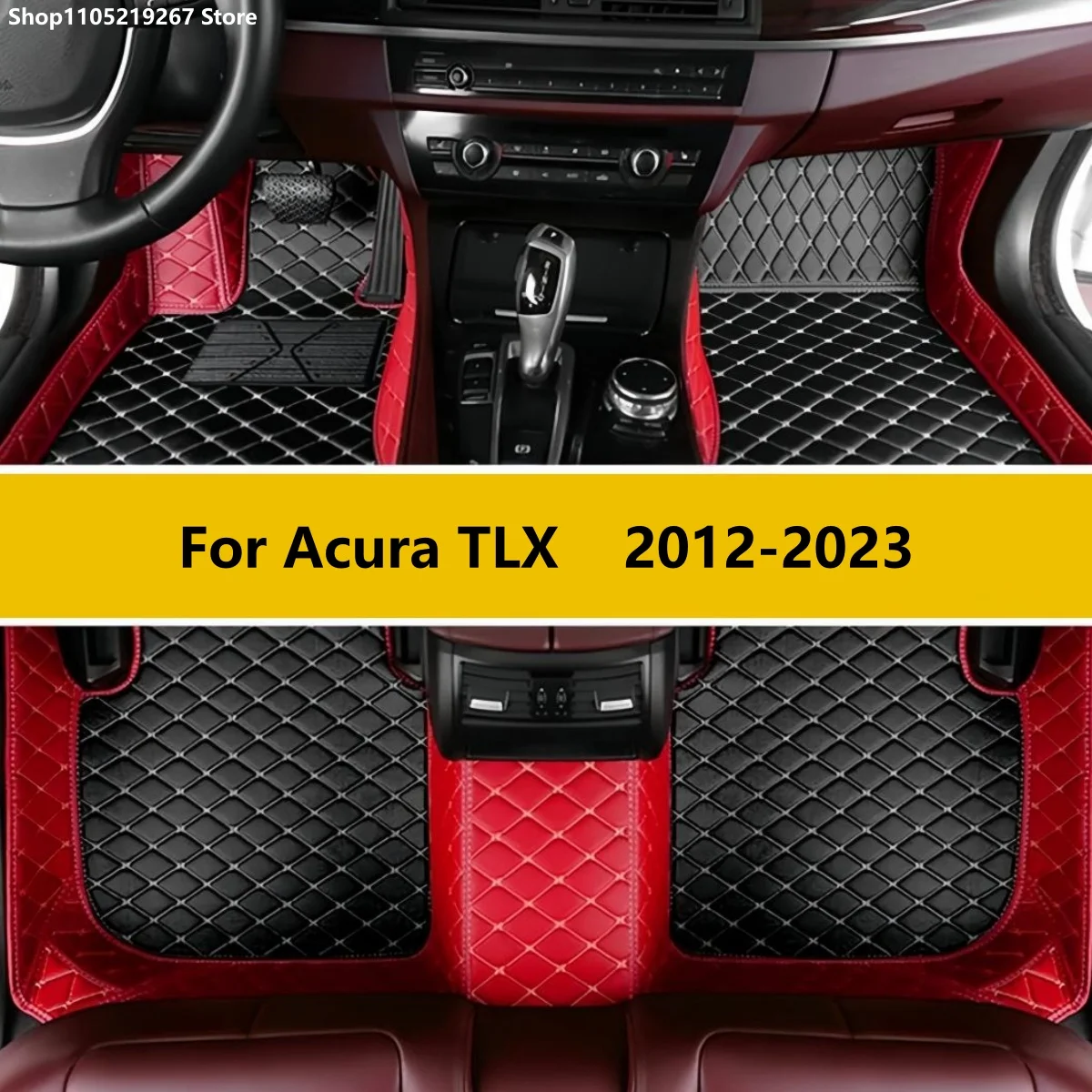 

Car Floor Mats For Acura TLX 2012 2013 2014 2015 2016 2017 2018 2019 2020 2021 2022 2023 Auto Carpets Foot Coche Accessories