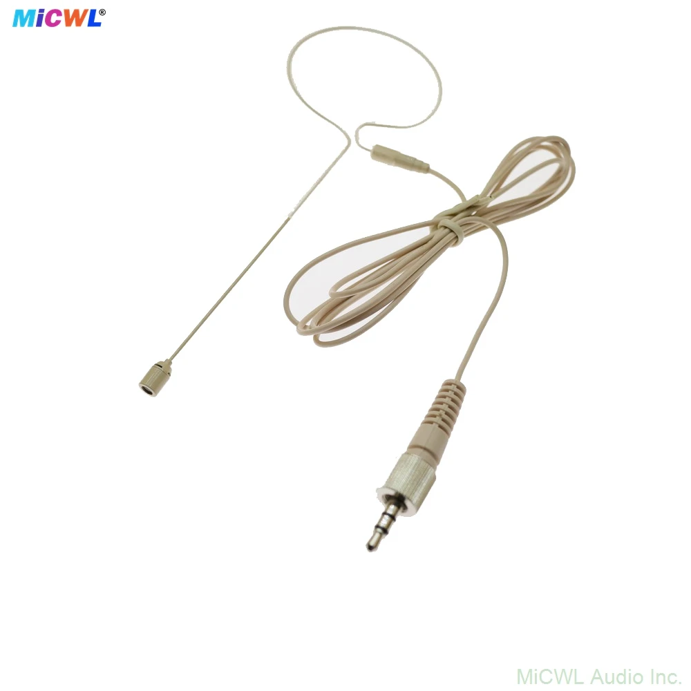 Auriculares SL6 con micrófono, conector estéreo estándar de 3,5mm para Sennheiser, inalámbrico, BeltPack, cámara, PC, grabadora de ordenador