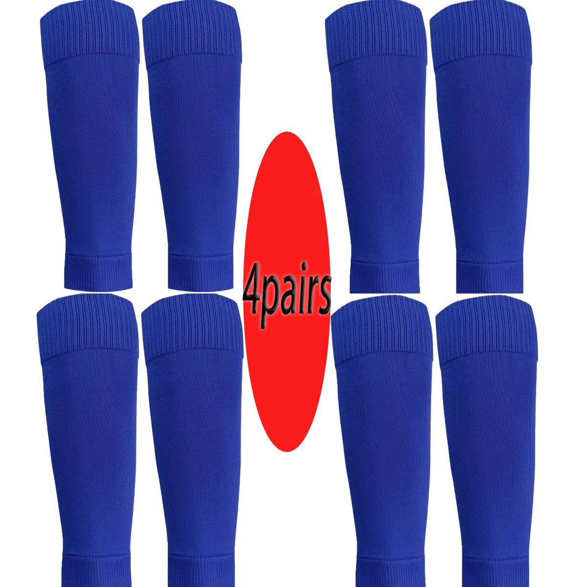 2/4 أزواج من الجوارب الرياضية TC الزرقاء، والجوارب الرجالية والنسائية، والجري لمسافات طويلة، وكرة السلة، وكرة القدم، وركوب الدراجات، والرياضات الخارجية #6