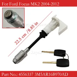 4556337 3M5AR16B970AD For Ford- Focus C-MAX 2003-2007 MK2 2004-2012 with 2 keys Car Hood Latch Lock Cylinder Repair Kit