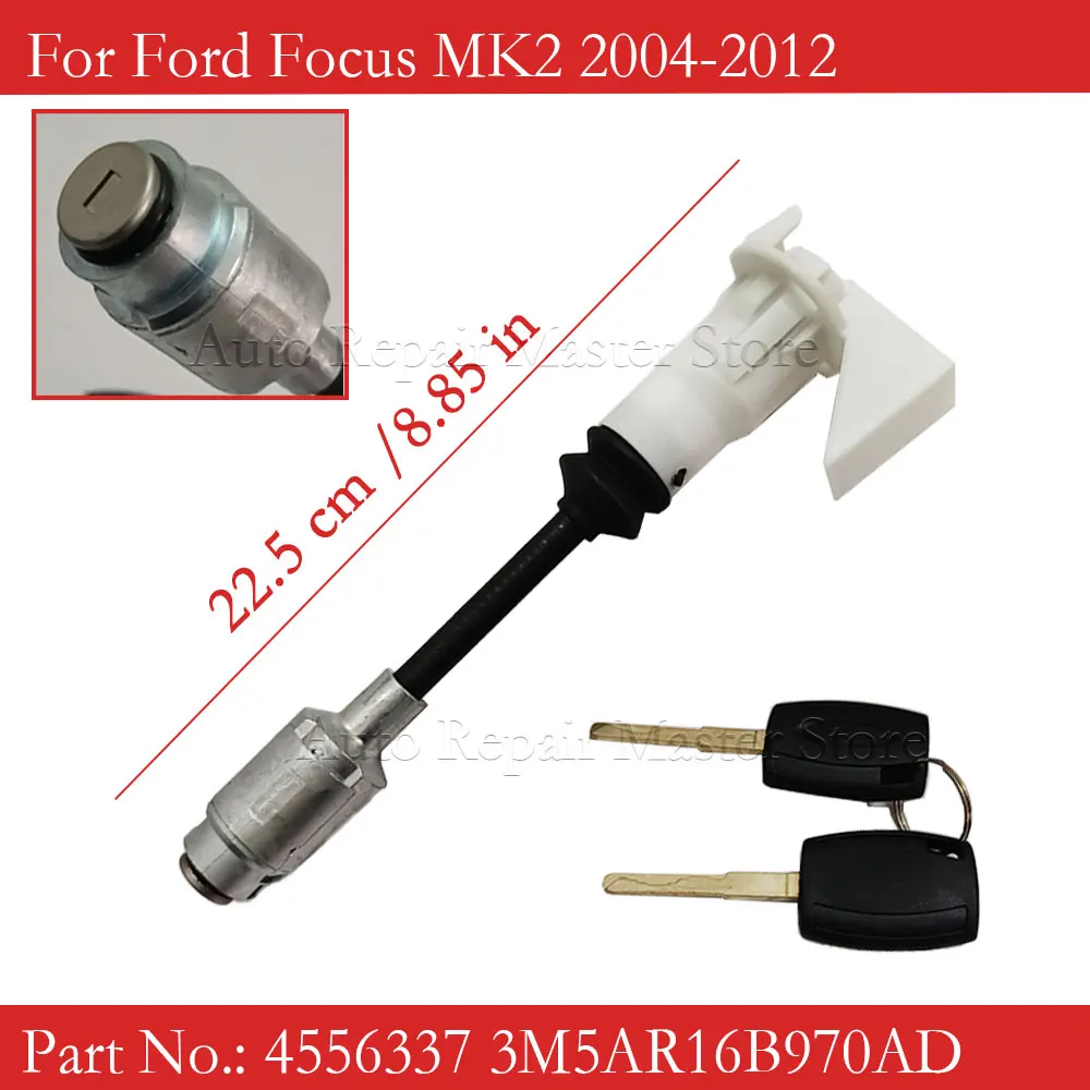 4556337   3M5AR16B970AD Do Ford- Focus C-MAX 2003-2007 MK2 2004-2012 z 2 kluczy Zestaw naprawczy zamka zatrzasku maski samochodowej