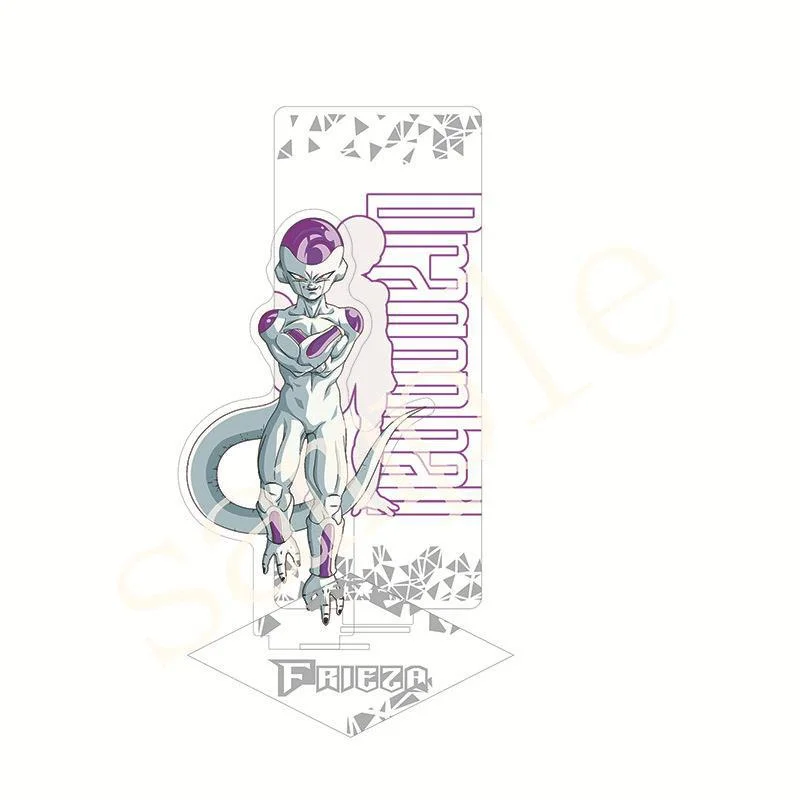 Anime dragon ball sun goku vegeta suporte acrílico modelo placa presente figura exibição mesa decoração cosplay ornamentos chaveiro dos desenhos animados